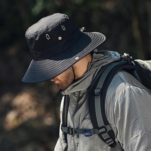 Chapeau de soleil de plage à séchage rapide et protection UV pour hommes et femmes, chapeau bob respirant pour <span class=keywords><strong>jardin</strong></span>, camping, randonnée, usage quotidien décontracté - Product Image 4