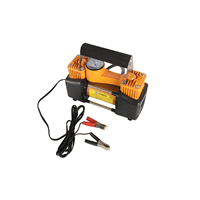 Gonfleur de pneus de voiture à Double cylindre, mini pompe de voiture portable, mini compresseur d'air numérique portable pour voiture 12/24v