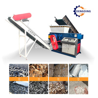 Machine de granulation et de broyage de filets en nylon durable pour la récupération des déchets de cordes de pêche et de fibres PA