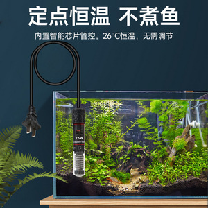 Mini Fish Tank Heater 75W Automatic Thermostat For <b>Small</b> <b>Aquariums</b> And Pets - Product Image 2
