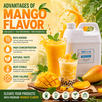 Arôme de mangue premium pour les boissons |   Arôme de mangue de qualité alimentaire à haute concentration pour jus et boissons