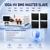 Boîtier de batterie intelligent JKESS 100A 200A HV BMS Master Slave 16S LiFePO4 avec fonction d'équilibrage actif et Wi-Fi