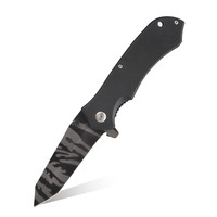 Couteau pliant de poche en acier inoxydable 14Cr28, 20 cm, EDC, extérieur, manche G10