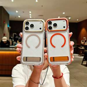 เคสโทรศัพท์กันกระแทกใสแบบแม่เหล็กหรูหรา ป้องกันการตก สำหรับ iPhone 17 Air 18 Pro Max 16 15 14 13 - Product Image 3