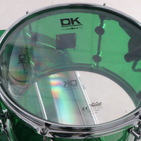 DK Standard Transparent Snare Drum Shell Ensembles de batterie d'entraînement à bas prix Coques de batterie en acrylique transparent personnalisées Musical
