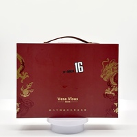 Caja Rígida Magnética Estilo Chino con Logotipo de Dragón en Lámina Dorada, Laminación Mate, Grabado y Brillo, Empaque de Regalo Cultural de Lujo