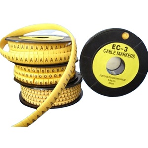 <span class=keywords><strong>Marqueur</strong></span> de câble plat en plastique Pvc, avec Tube électrique, vente directe d'usine, - Product Image 2