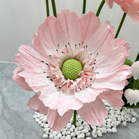 Bunga buatan gerbera berkualitas tinggi set bunga besar dekorasi pernikahan bunga besar raksasa