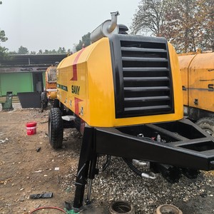 รถปั๊มคอนกรีตมือสองคุณภาพสูง Sany HBT6016C 5S พร้อมกระบอกสูบส่งคอนกรีตขนาด 200 มม. เครื่องยนต์ดีเซล 60-70 ลูกบาศก์เมตร/ชั่วโมง ระยะส่งแนวตั้ง 160 เมตร ใช้งานมาแล้ว 600 ชั่วโมง - Product Image 3