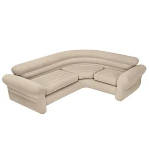 INTEX 68575 Sofa Set Mebel Mewah Tiup Ruang Tamu Kursi Tiup Kokoh Pojok Ruang Sofa Tiup