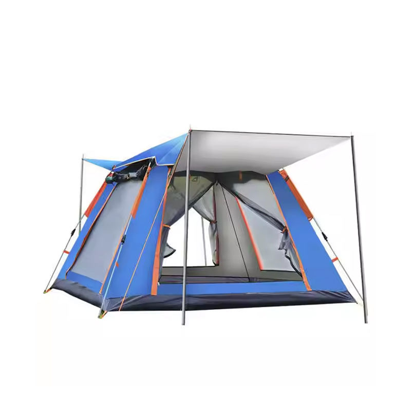 Canvas Waterproof Winter Inflatable Tented Camp Outdoor Camping Tent ...