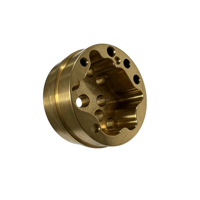 Support de fixation en aluminium usiné CNC sur mesure, anodisé, pour équipement d'automatisation