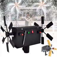 Machine à étincelles froides rotative Topflashstar SP1009, sans fil, DMX, fontaine pyrotechnique rotative avec support pour scène de mariage
