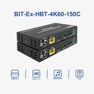 Bitvisus IR RS-232 kontrol HDR HLG fonksiyonları POC EDID 4k 150 metre HDMI genişletici