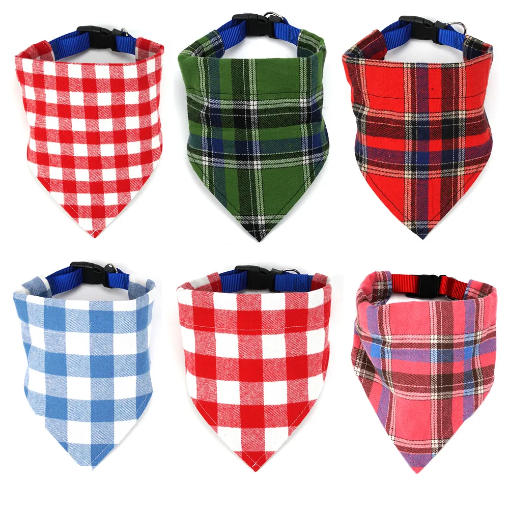 Высококачественная Двусторонняя полосатая крутая бандана золотистого ретривера для больших питомцев с дышащей тканью