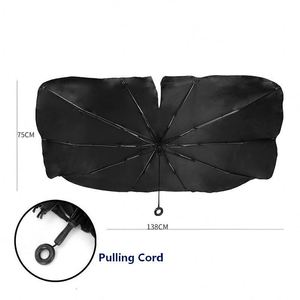 Promotional Custom Logo Car Sunshade <b>Cover</b> Quality <b>Windshield</b> <b>Cover</b> for Client Giveaways - Product Image 3