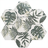 Carreaux de mur et de sol en céramique modernes 200x230mm, motifs mosaïque marocaine, 9mm d'épaisseur, en brique réfractaire, antidérapants pour hôtels, restaurants, salles de bain