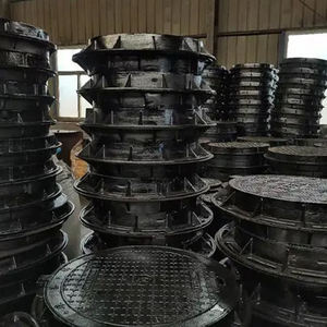 OEM Service En124 D400 Manhole Cover Square Round DCI Ductile Iron Water Tank for <b>Roadway</b> Application - Product Image 6