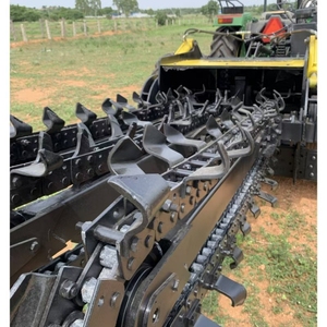 Haute productivité 35HP tracteur trancheuse chaîne en acier suspendu trancheuse usage domestique <span class=keywords><strong>ferme</strong></span> <span class=keywords><strong>grain</strong></span> avec nouveau moteur <span class=keywords><strong>de</strong></span> boîte <span class=keywords><strong>de</strong></span> vitesses - Product Image 2