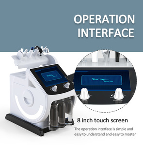 6 in 1 Dermabrasion Facial Skin Cleaning Skin Whitening Ultrasonic <b>Machine</b> Microdermabrasion Face Clean <b>Machine</b> - Product Image 5