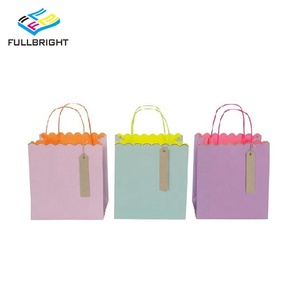 <span class=keywords><strong>Venta</strong></span> al por mayor regalo bolsas a granel maneja Ideal reciclado Kraft bolsa de <span class=keywords><strong>papel</strong></span> <span class=keywords><strong>para</strong></span> ir de compras - Product Image 5