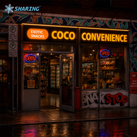 Enseignes lumineuses 3D à LED avec affichage frontale premium pour bâtiments commerciaux, salons d'optique, boutiques et signalétique extérieure