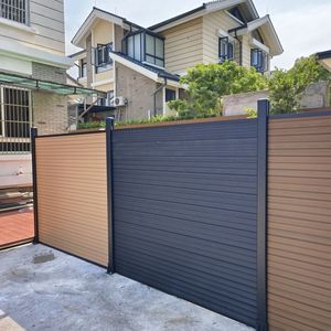 2025 nóng bán tùy chỉnh màu chống cháy nhựa vật liệu xây dựng <span class=keywords><strong>WPC</strong></span> hàng rào cho ngoài trời trang trí sân vườn - Product Image 3