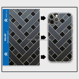 Adesivos de tamanho completo para trás, adesivos de telefone 3d, verniz em relevo, proteção <span class=keywords><strong>emf</strong></span>, adesivos de telefone celular - Product Image 1