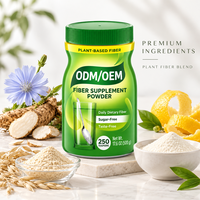 Poudre de supplément de fibres végétales sans sucre, sans saveur, pour la nutrition quotidienne, marque privée, fabricant OEM, vente en gros