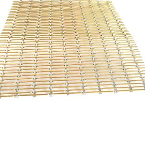 仕切りホテルの入り口背景壁天井スクリーン中空金属メッシュ - Product Image 2