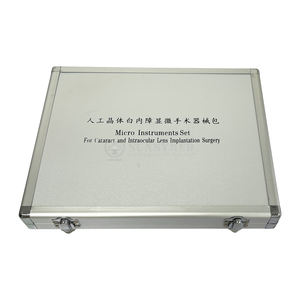 Juego de cataratas de titanio a <span class=keywords><strong>precio</strong></span> de fábrica, juego de instrumentos quirúrgicos oculares, instrumentos de cirugía de implantación de lentes intraoculares - Product Image 4