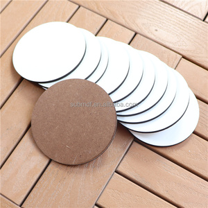 Sottobicchieri <span class=keywords><strong>in</strong></span> <span class=keywords><strong>Legno</strong></span> MDF Personalizzati da 90mm, Rotondi, per Stampa e Sublimazione - Product Image 5