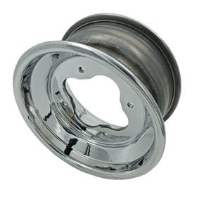 雅马哈猛禽700雅马哈女妖350铃木ltz 400铝轧唇抛光10x5双螺栓图案全地形车赛车车轮 - Product Image 1