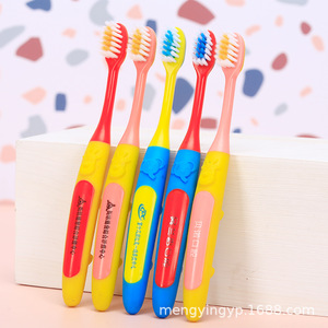 แปรงสีฟันเด็ก ขนแปรงนุ่ม หัวเล็ก พิมพ์โลโก้ตามสั่ง ใช้ในบ้าน - Product Image 1
