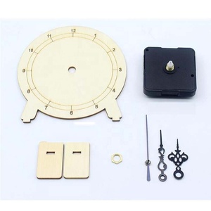 Horloge intelligente à domicile en <span class=keywords><strong>bois</strong></span>, pièces, petite production fait à la main, matériel de visage, expérimentation scientifique maternelle, modèle en <span class=keywords><strong>bois</strong></span> - Product Image 2