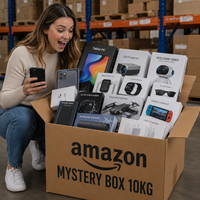 Caja Misteriosa de Amazon 2026, Caja Misteriosa Personalizada de Electrónicos de 10 kg para Reventa en Alibaba, Ebay y TikTok, con Teléfono, Tableta, Auriculares y Regalos
