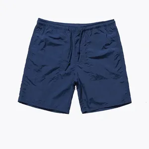 Großhandel Custom Fit schwarz Nylon Shorts Custom Beach Shorts Herren Shorts