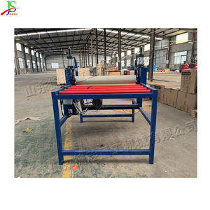 Machine de laminage de film cristallin pour porte coulissante de peinture décorative, machine de traitement du verre pour la lamination de porte de placard - Product Image 4