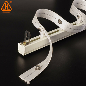 Riel de cortina <span class=keywords><strong>plegable</strong></span> ondulado con corredor ajustable de 50/60/70/80/100mm y accesorios de cintas 107/125/145/160 - Product Image 2