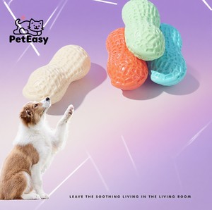 2025 Offre Spéciale de stock d'usine de jouets à mâcher TPR écologiques à bas <span class=keywords><strong>prix</strong></span> pour la conception d'os d'arachide pour chiens et chats - Product Image 4