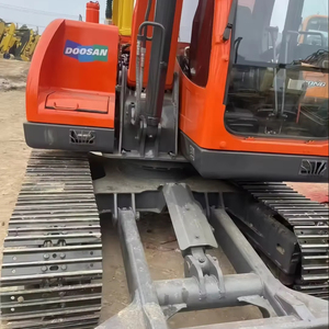 Excavatrice sur chenilles Doosan Dx75-9c Dx75 de 7,5 tonnes d'occasion, godet de terrassement de 0,28 m³, 100 % utilisée, parfaite, 39,7 kW, 6 mois de fonctionnement - Product Image 4