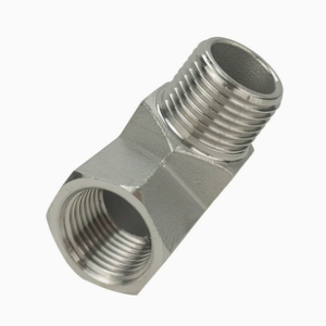 Carp Journey Codo Hexagonal de Acero Inoxidable de 90 Grados, Rosca Macho y Hembra, Tratamiento de Superficie por Pasivación por Decapado, Clase 150 - Product Image 2