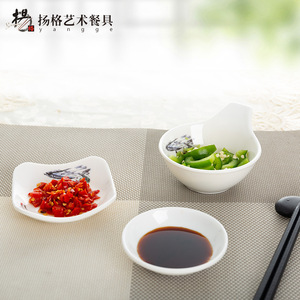 Yangge Melamine Dinnerware <b>Set</b> Bowl Condiment Dish Spoon Hotel <b>Restaurant</b> Commercial Tableware Bpa Free - Product Image 5