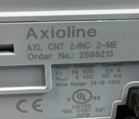 Module de fonction spéciale PLC Axl Cnt 2/inc 2-me 3e-20 pour produit sous garantie