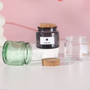 Vente <span class=keywords><strong>en</strong></span> gros 100ml mini bougie <span class=keywords><strong>en</strong></span> verre <span class=keywords><strong>de</strong></span> luxe avec couvercle <span class=keywords><strong>en</strong></span> <span class=keywords><strong>bois</strong></span> porte-cylindre personnalisé pour la Saint-Valentin - Product Image 4
