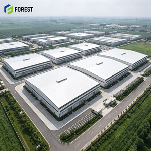 Seismic Resistant Modular Structural Steel Workshop Warehouse Heavy Industrial Clear Span Production Depot Facility Building - Product Image 1
