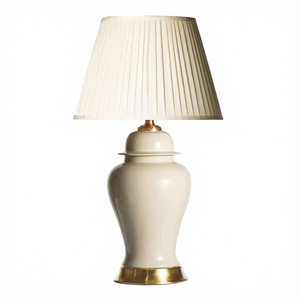 Lampes de table en céramique décoratives d'animaux, style européen moderne, oiseaux blancs et fleurs, faites à la main, hôtel, chambre à coucher, LED électrique, blanc chaud - Product Image 6