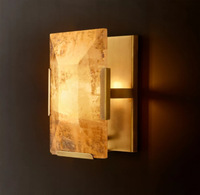 Lustre moderne en marbre réglable en hauteur, lampe en albâtre pour salle à manger, salon, îlot de cuisine