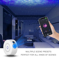 Projecteur d'étoiles intelligent compatible Alexa, contrôle sans fil, projecteur laser ciel étoilé WiFi intelligent