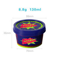 Pot de yaourt vide de 100g avec couvercle anti-effraction, emballage de yaourt IML, conteneur en PP, gobelet en plastique pour yaourt